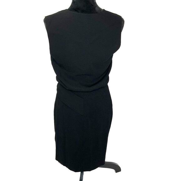 Diane Von Furstenberg Sleeveless Knee Length Black Dress Size 4 - Picture 4 of 7